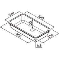 Chiuvetă de bucătărie Elleci Intenso 06434 Dual Mount White (BDINT064WH34) imaginea #2 — magazin online Desire.md