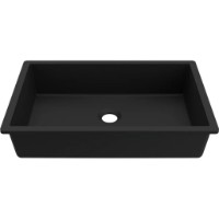 Chiuvetă de bucătărie Elleci Intenso QUADRO 04830 Dual Mount Black (BDIQU048BK30)