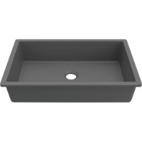Chiuvetă de bucătărie Elleci Intenso Quadro 04830 Dual Mount Gray (BDIQU048GR30) imaginea #1 — magazin online Desire.md
