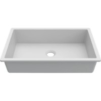 Chiuvetă de bucătărie Elleci Intenso Quadro 04830 Dual Mount White (BDIQU048WH30) imaginea #1 — magazin online Desire.md