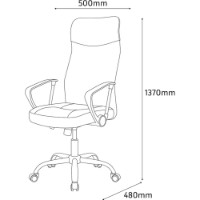 Scaun de birou Fabrik Home N 23 Modern Black Mesh imaginea #4 — magazin online Desire.md