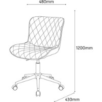 Scaun de birou Fabrik Home Nona Brown imaginea #2 — magazin online Desire.md