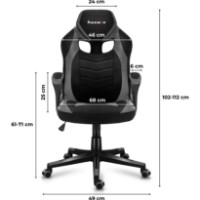 Scaun de birou Huzaro FORCE 2.5 Grey imaginea #3 — magazin online Desire.md