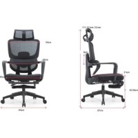 Офисное кресло Nex Home Plus Black фото №7 — интернет-магазин Desire.md