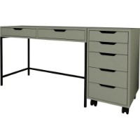 Masa de birou Trendy Working 1600-77 120x77,4x55cm (GTR008018) imaginea #2 — magazin online Desire.md