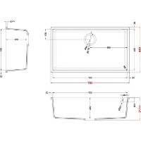 Chiuvetă de bucătărie Elleci Quadra 130 Full Black 40 (LGQ13040) imaginea #2 — magazin online Desire.md