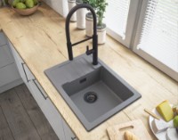 Chiuvetă de bucătărie Granitan Argos Grey (07278001033) imaginea #2 — magazin online Desire.md