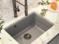 Chiuvetă de bucătărie Granitan MANADO 50 460x375mm GREY (07278001047) imaginea #2 — magazin online Desire.md