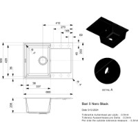 Chiuvetă de bucătărie Reginox Bari 5 Nero Black imaginea #2 — magazin online Desire.md
