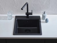 Chiuvetă de bucătărie Reginox Florence 40 Nero Black imaginea #4 — magazin online Desire.md