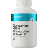 Защита суставов Ostrovit Glucosamine + MSM + Chondroitin + Vitamin C 90tab