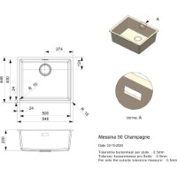 Chiuvetă de bucătărie Reginox Messina 50 Champagne imaginea #2 — magazin online Desire.md