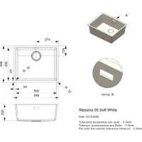 Chiuvetă de bucătărie Reginox Messina 50 Soft White imaginea #2 — magazin online Desire.md
