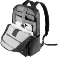 Rucsac pentru oraș WiWU Master Fingerprint Lock Backpack Black imaginea #3 — magazin online Desire.md