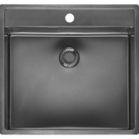 Chiuvetă de bucătărie Reginox New York 50x40 Tapwing Gun Metal II 
