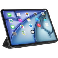 Husa pentru tableta Decoded iPad Air 11 Textured Silicone Slim Case Charcoal Black (DE-D24IPAA109SC1CL) imaginea #7 — magazin online Desire.md
