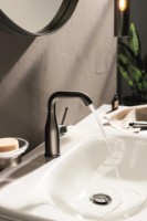 Baterie lavoar Grohe Essence Brushed Hard Graphite M (24173AL1) imaginea #3 — magazin online Desire.md