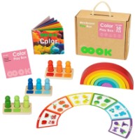 Развивающий набор Tooky Toy Montessori Play Box: Color (55015)