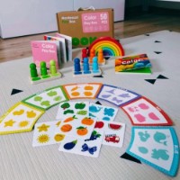 Развивающий набор Tooky Toy Montessori Play Box: Color (55015) фото №2 — интернет-магазин Desire.md