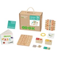 Joc educativ Tooky Toy Montessori Play Box: Alphabet (55014)