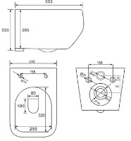 Vas WC Imprese Valtice c06806503 imaginea #2 — magazin online Desire.md