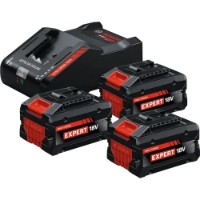 Set încărcător + 3 acumulatoare Bosch EXBA18V-80 (B0615V0005R)
