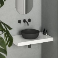 Lavoar Ravak UNI 400 B Slim Black Matt (XJX0D140000) imaginea #3 — magazin online Desire.md
