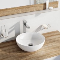Умывальник Ravak UNI 400 B Slim White (XJX01140003) фото №3 — интернет-магазин Desire.md
