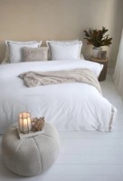 Lenjerie de pat Beddinghouse Whisper 200x200/220 White (333028)