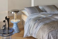 Lenjerie de pat Kardol Charlottesville 200x200/220 Blue Grey (332902) imaginea #5 — magazin online Desire.md