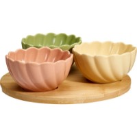 Set farfurii pentru gustări EH 4pcs D20X1cm (57472)