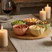 Set farfurii pentru gustări EH 6pcs D27X1cm (57473) imaginea #2 — magazin online Desire.md