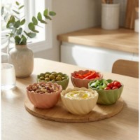 Set farfurii pentru gustări EH 6pcs D27X1cm (57473) imaginea #3 — magazin online Desire.md