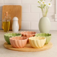 Set farfurii pentru gustări EH 6pcs D27X1cm (57473) imaginea #4 — magazin online Desire.md