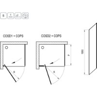 Душевая кабина Ravak COPS-80/X9VV40300Z1 фото №2 — интернет-магазин Desire.md
