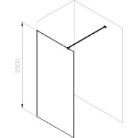 Душевая перегородка Ravak GW9W70C00Z1C фото №4 — интернет-магазин Desire.md