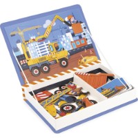 Развивающий набор Janod Magneti'book Construction (J02526)