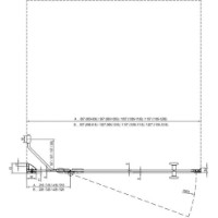 Paravan Ușă de duș Ravak SMSD2-100 B-L (0SLABA00Z1) imaginea #3 — magazin online Desire.md