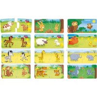 Joc educativ Lisciani Baby Logic 12x2pcs (80038)