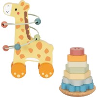 Joc educativ Tooky Toy 3in1 Giraffe Gift Box (TP521) imaginea #5 — magazin online Desire.md