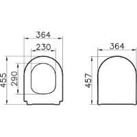 Capac de toaletă Vitra 3381314/110-003-019 imaginea #3 — magazin online Desire.md