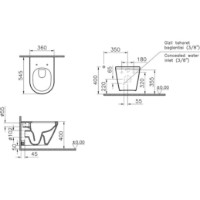 Vas WC Vitra Integra Round (7041-003-1584) imaginea #3 — magazin online Desire.md