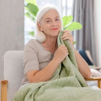 Pătura IBENA Jacquard 150x200 Nazca Green (1111/700) imaginea #2 — magazin online Desire.md