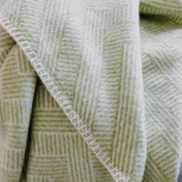 Pătura IBENA Jacquard 150x200 Nazca Green (1111/700) imaginea #3 — magazin online Desire.md
