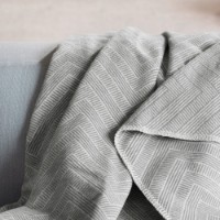 Pătura IBENA Jacquard 150x200 Nazca Grey (1111/800) imaginea #7 — magazin online Desire.md
