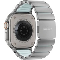 Curea Nomad Stratos Band 49mm Titanium Natural/Icy Blue Glow (NM009902858)