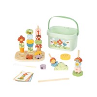 Joc educativ Tooky Toy Garden Stacking Set (TP517)