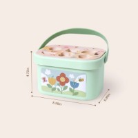 Joc educativ Tooky Toy Garden Stacking Set (TP517) imaginea #7 — magazin online Desire.md