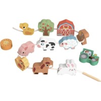 Joc educativ Tooky Toy Lacing Farm (TP512)