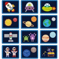 Развивающий набор Tooky Toy Magnetic Box - Space (TK674) фото №3 — интернет-магазин Desire.md